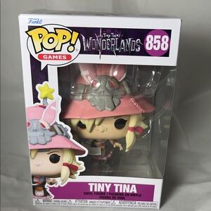 Funko Pop Borderlands Tiny Tina Wonderlands Dungeon Master #858